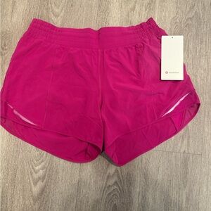 lululemon hotty hot 4” short BRAND NEW